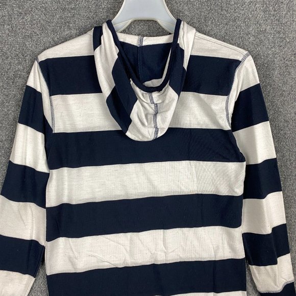 American Breed Henley Shirt 14/16 Boys Hoodie Striped Polyester Blend - Picture 8 of 8